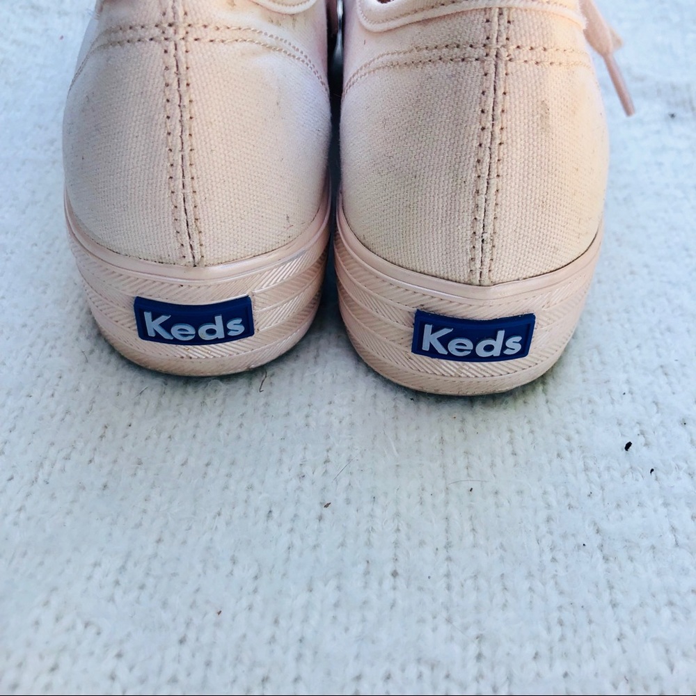 Keds Triple Kick Light Pink Canvas by Anthropology - Picture 7 of 8